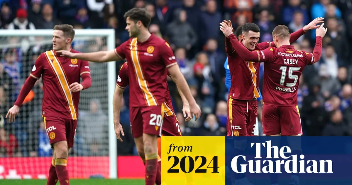 Motherwell Shock Rangers to Hand Celtic Title Initiative
