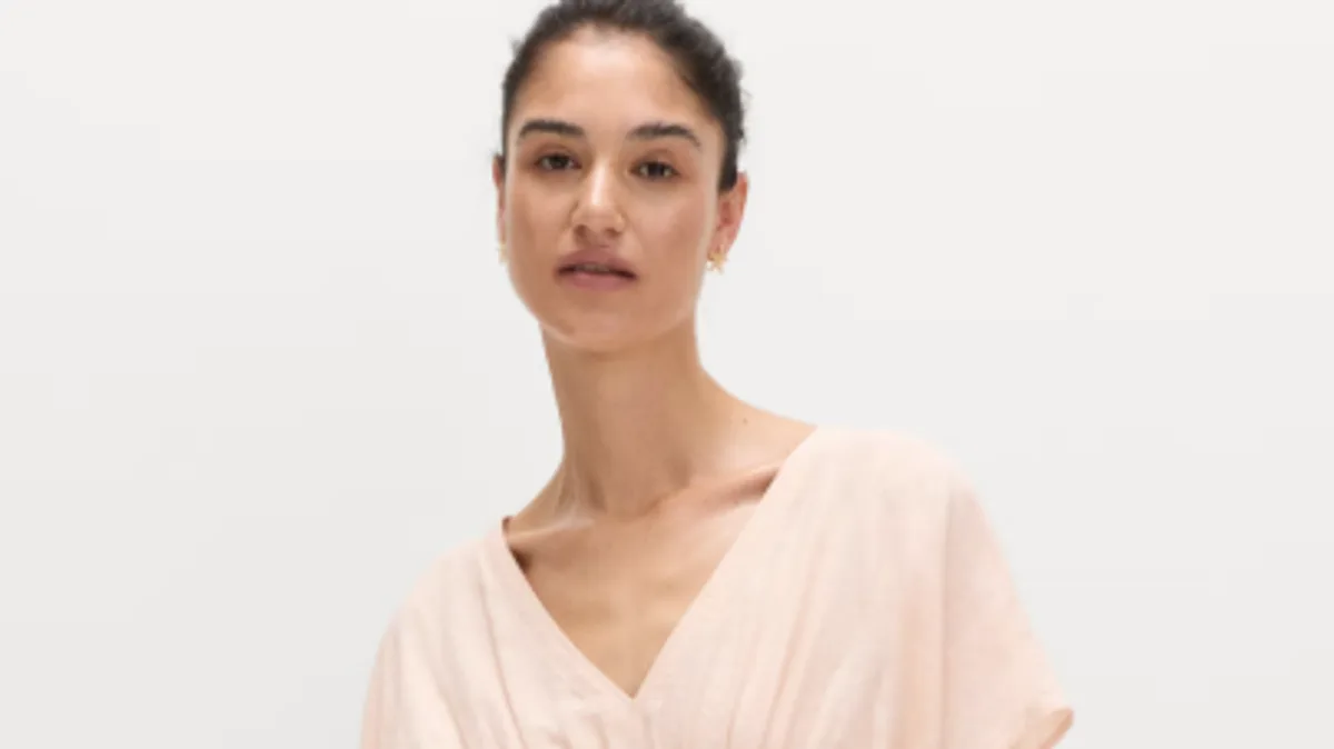 M&S Linen Top Wins Fans for Flattering Fit and Soft Fabric