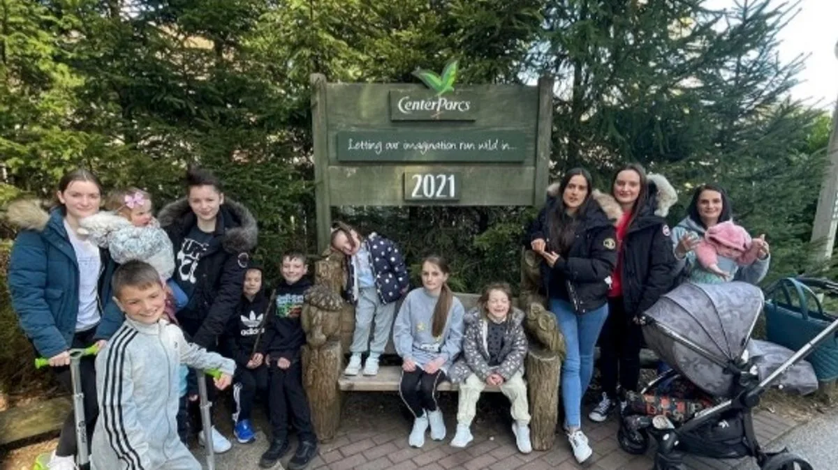 Mum-of-22 Sue Radford Takes UK's Biggest Family on Surprise Center Parcs Trip