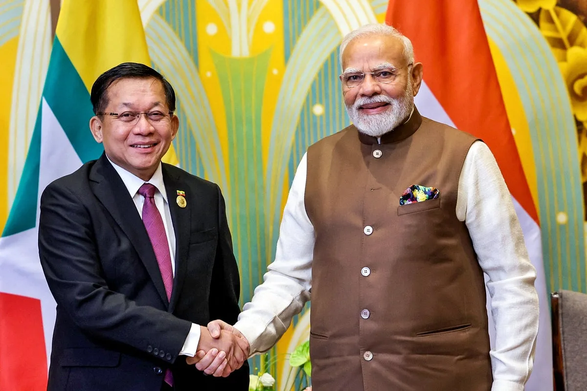 Myanmar Junta Chief Gains Diplomatic Foothold at China Summit