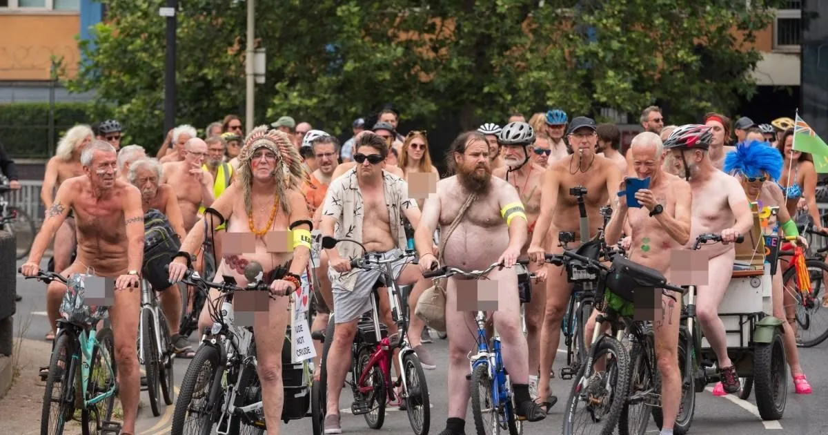 Naked Cyclists Hire Security Amid Public Backlash