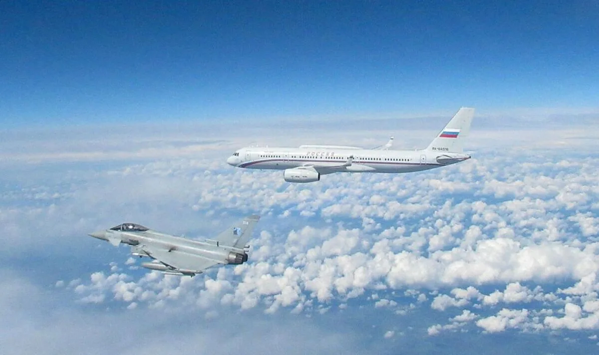 RAF Typhoons Intercept Russian 'Doomsday Plane' Over Baltic Sea