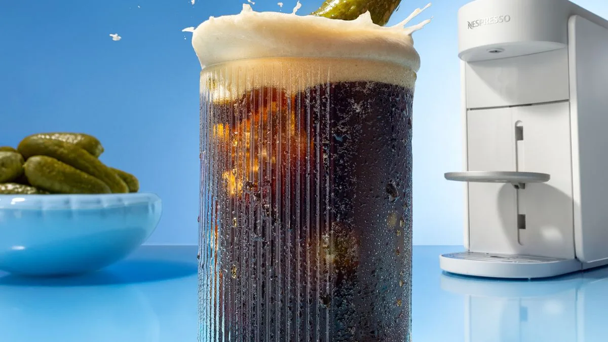 Nespresso Launches Marmite, Avocado, and Pickled Coffee Cola in London Pop-Up