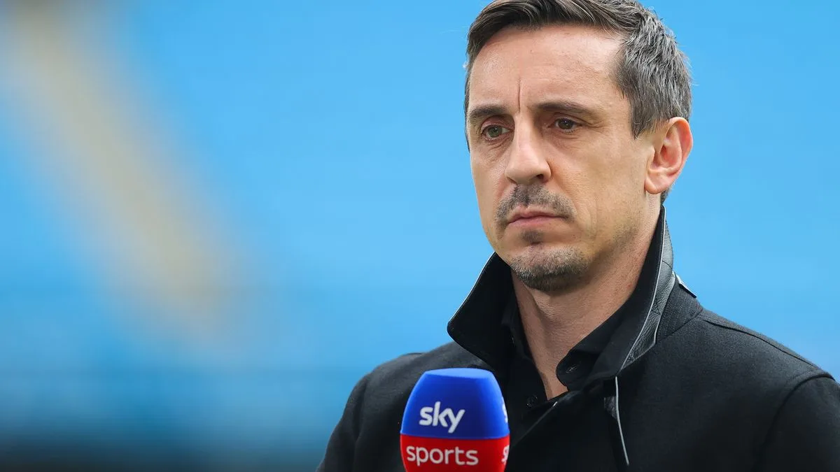 Gary Neville: Man City Will Win Premier League 'By a Street' Over Arsenal
