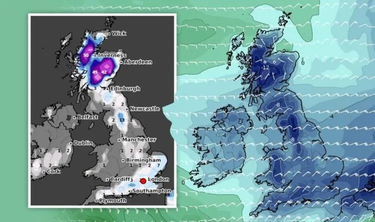 New Beast from the East to Bring -12C Freeze and Snow to UK