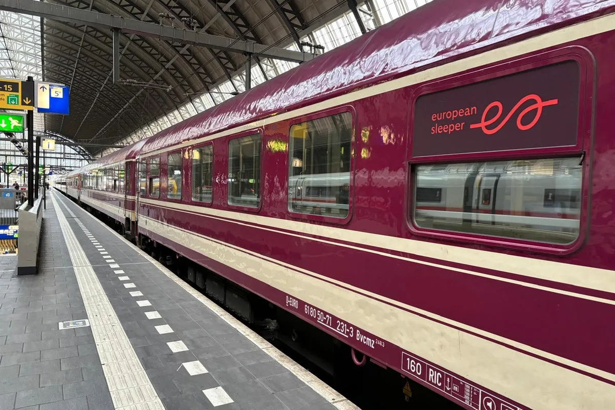 New Brussels-Milan Sleeper Train Delayed Until September
