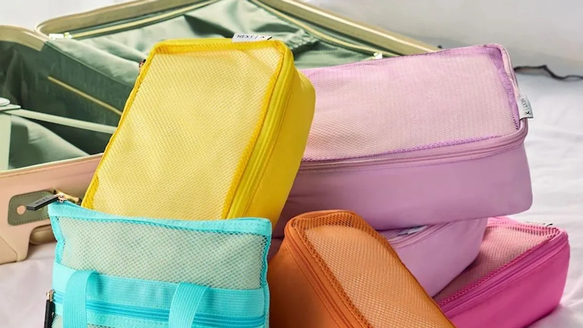 Next Launches 28 Packing Cubes For Holiday Organisation