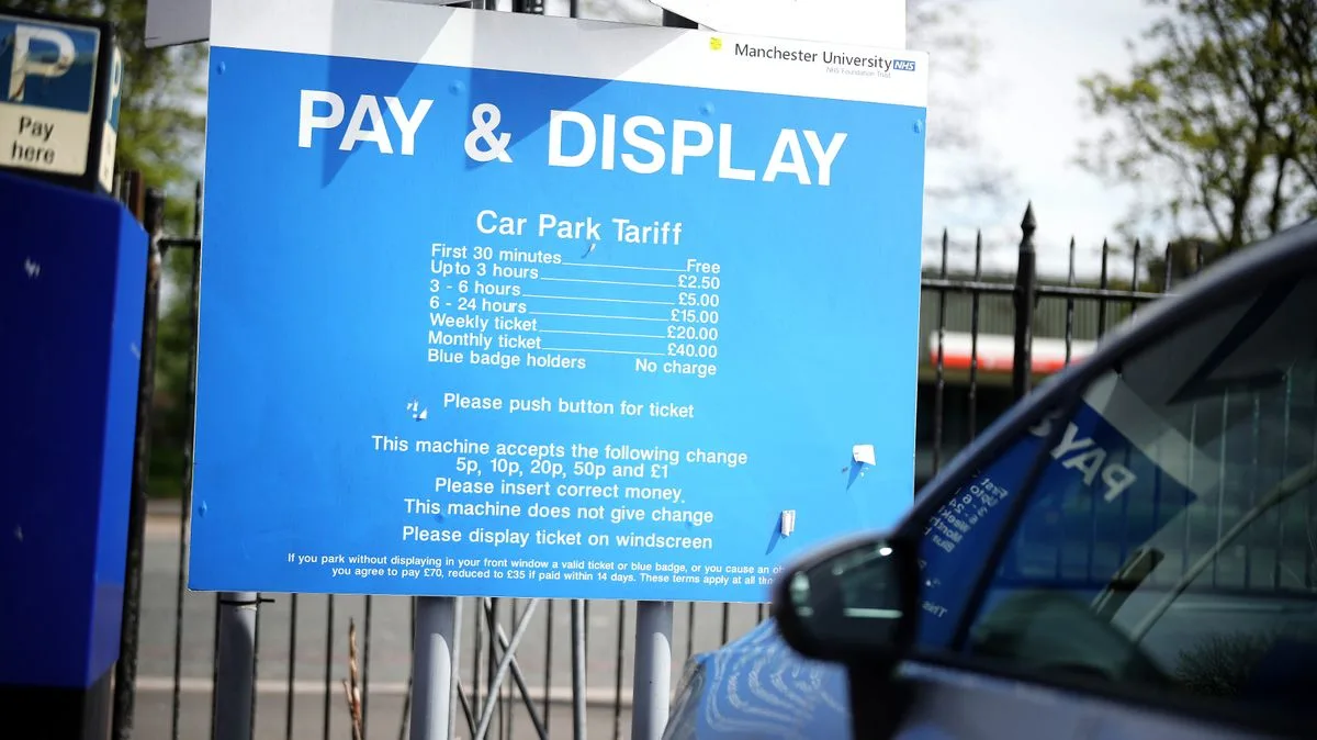 NHS Hospital Parking Fees Branded 'Sick Tax' as Trusts Rake In £5m a Week