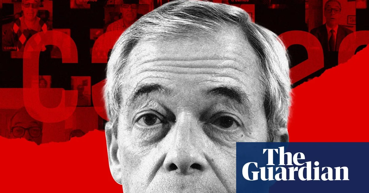 Nigel Farage stops accepting Cameo requests after Guardian investigation