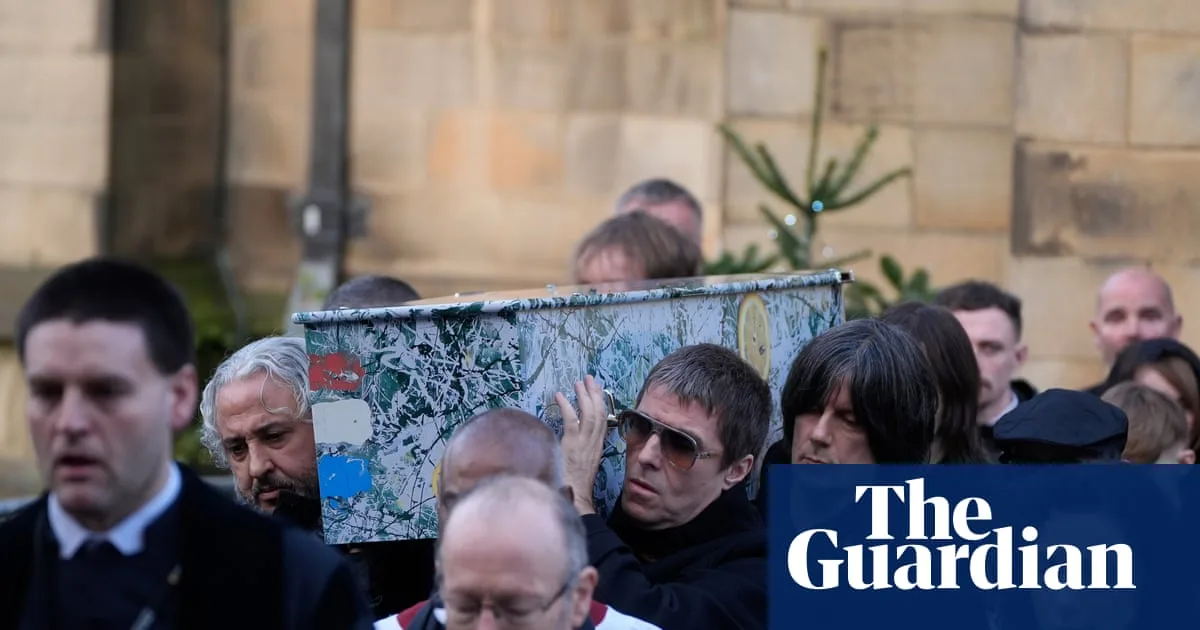 Manchester Music and Football Stars Gather for Funeral of Stone Roses' Mani