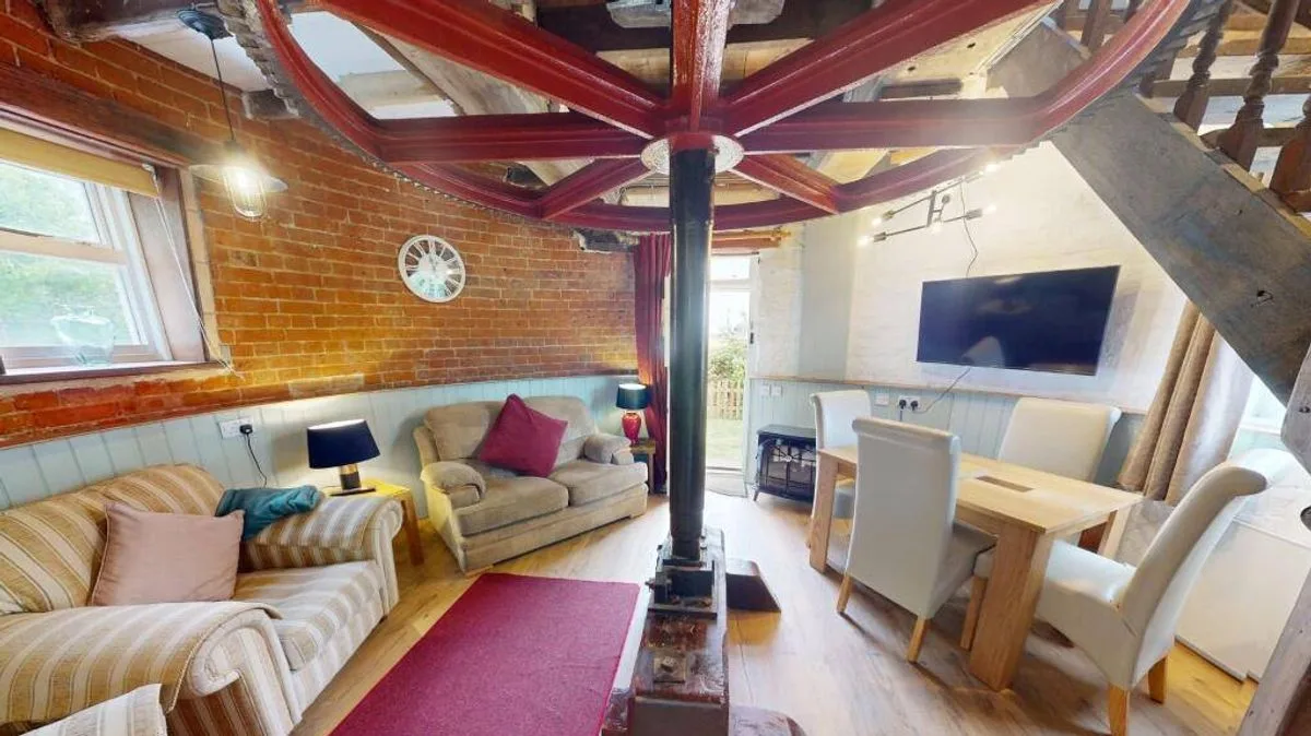 Norfolk Windmill Home With Mooring Plot For Sale