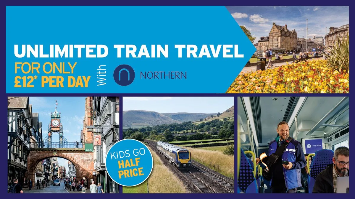 Northern Trains Teams Up with Mirror for £12 Unlimited Day Travel Offer