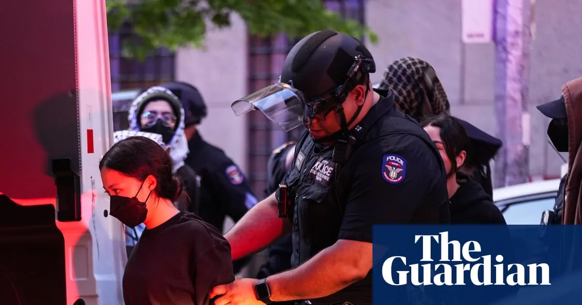 Dozens of Pro-Palestinian Protesters Arrested After Columbia Calls in NYPD