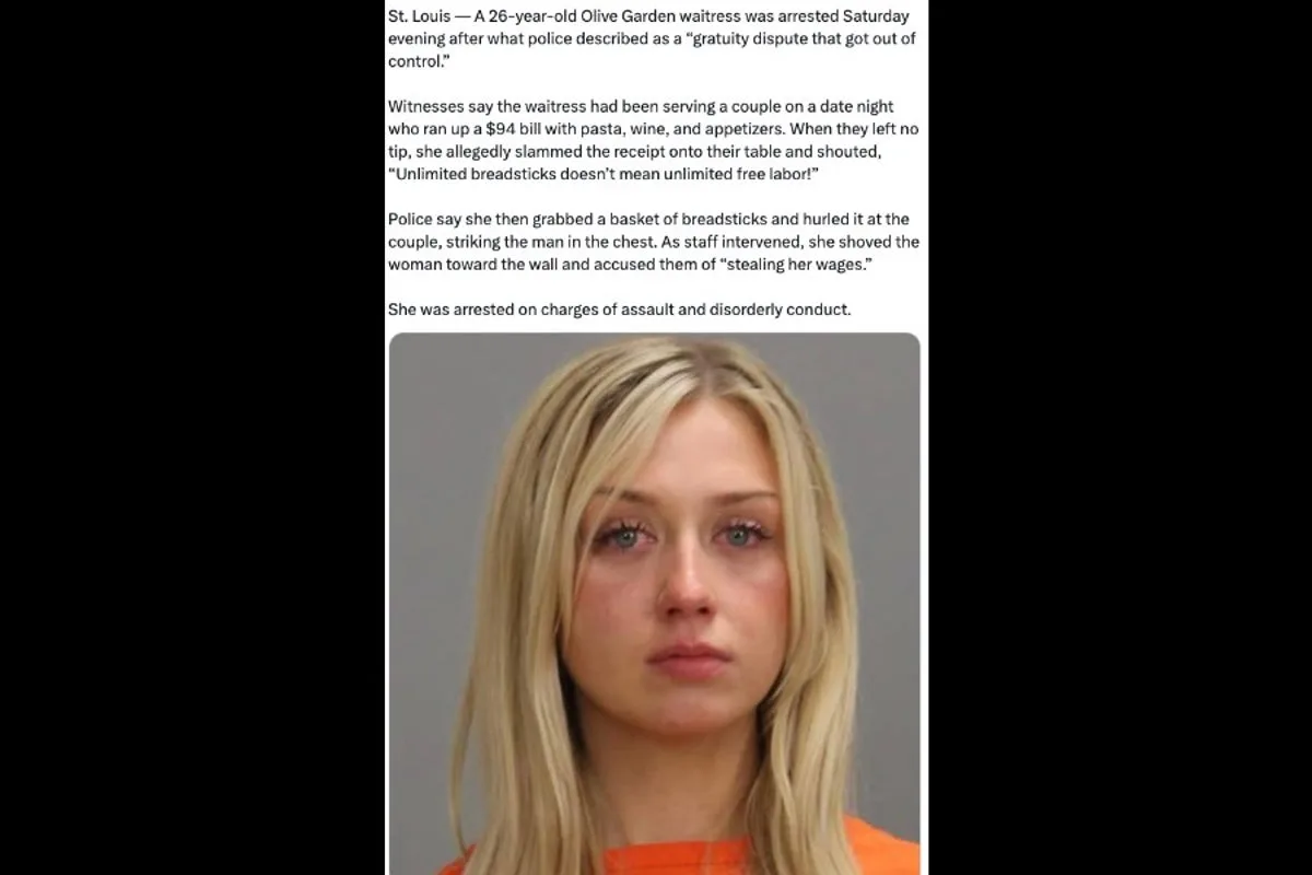 Viral Olive Garden Waitress Tip Story Exposed as Fake