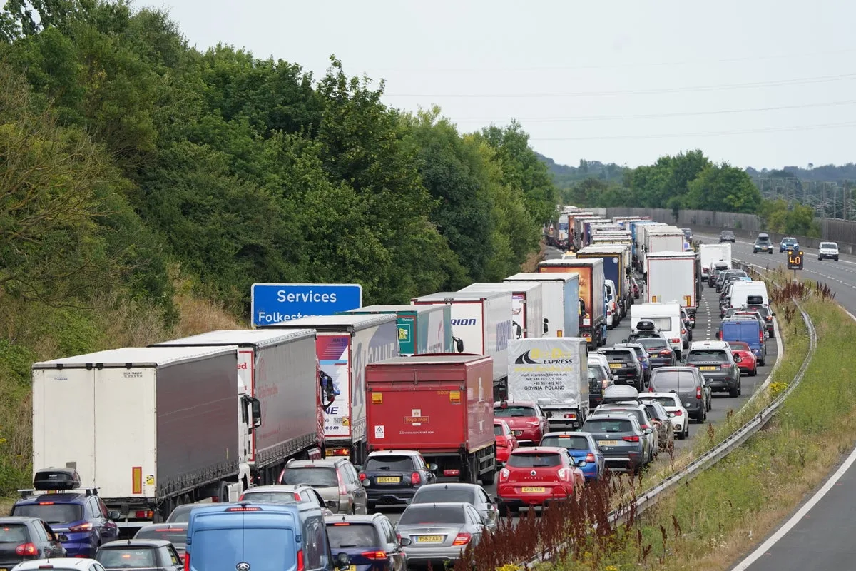 Operation Brock Returns For Easter Motorists Face Disruption