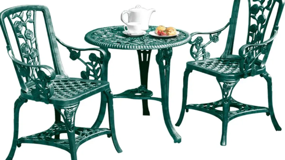 Stylish 3-Piece Bistro Garden Set Now £64 in Spring Deal