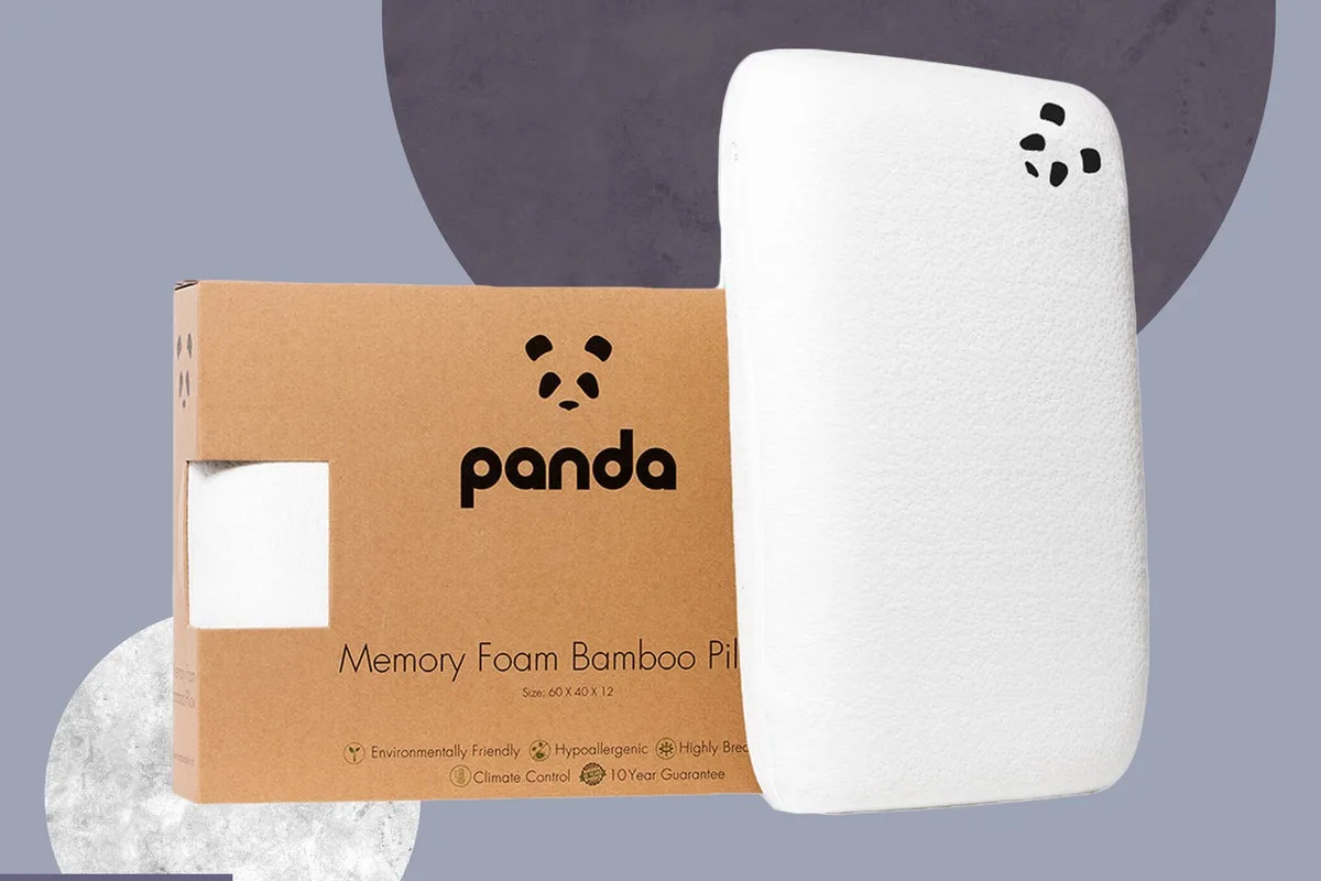 Panda London Bamboo Memory Foam Pillow Review: Cooling Comfort for Neck Pain