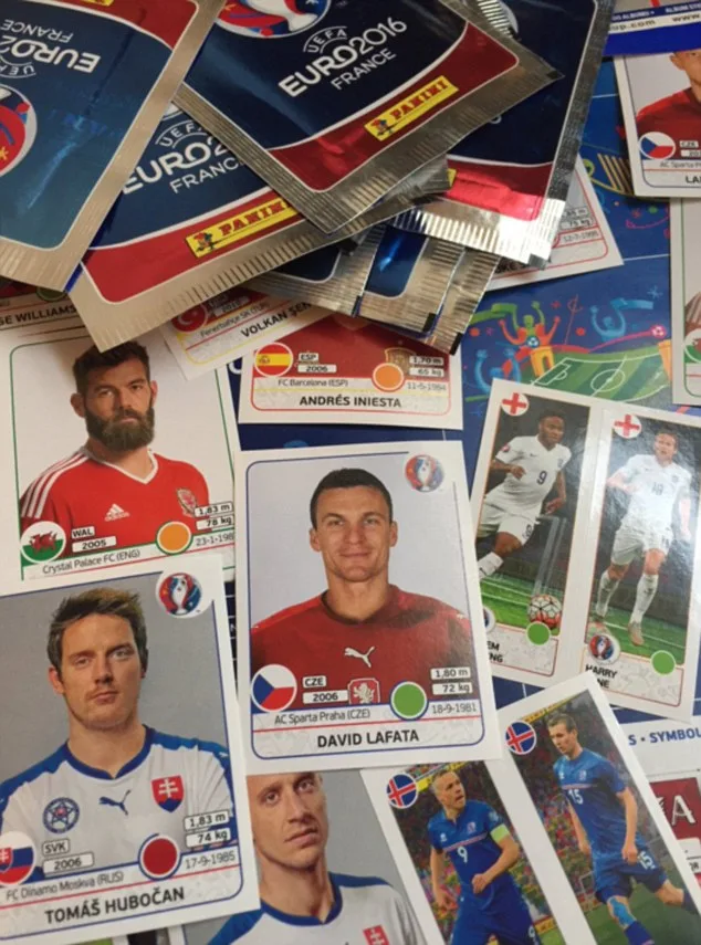 Euro 2016 Panini Stickers: Nostalgia for Older Collectors