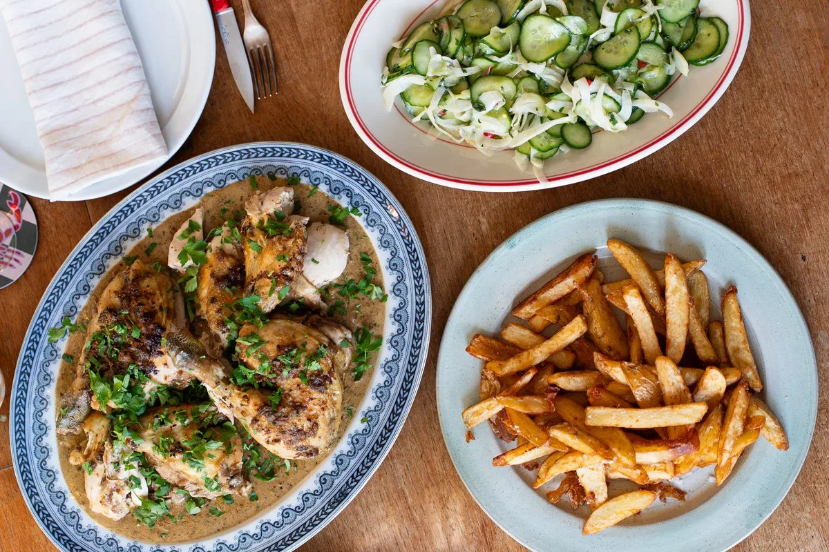 The Art of the Everyday Dinner: Cocktails, Roast Chicken and Cake