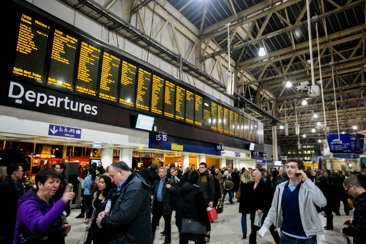 Person Hit by Train Causes Major Rail Disruption at Waterloo