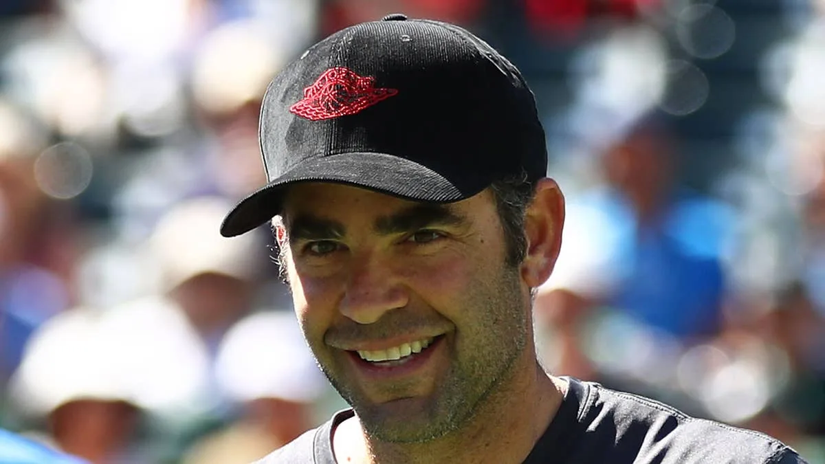Pete Sampras Spotted on Rare Coffee Run in Beverly Hills