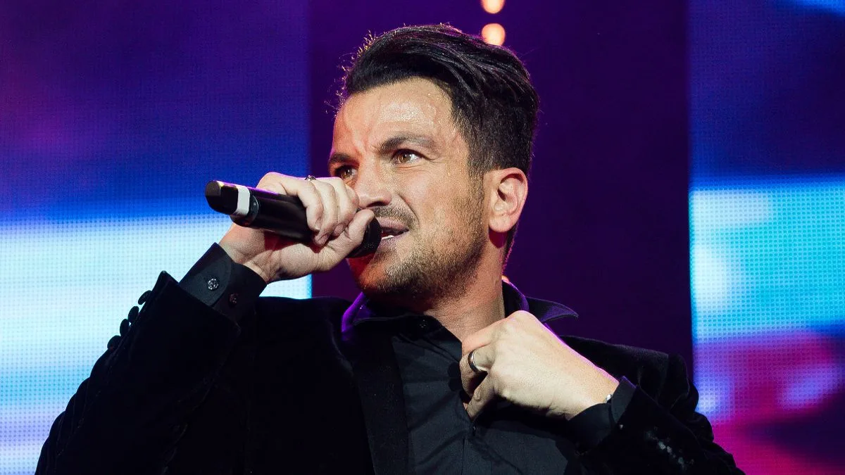 Peter Andre Performs at Tyson Fury's Daughter's Wedding