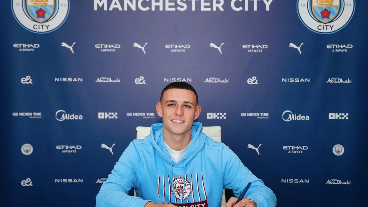 Phil Foden Signs New Five-Year Manchester City Deal Worth £225,000 Per Week