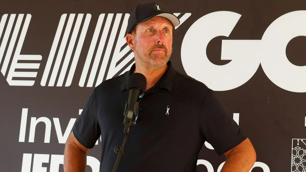 Phil Mickelson Says He's 'Not Relevant' to LIV-PGA Merger Talks