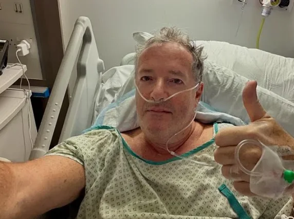 Piers Morgan Breaks Hip in London Hotel Fall, Requires Surgery