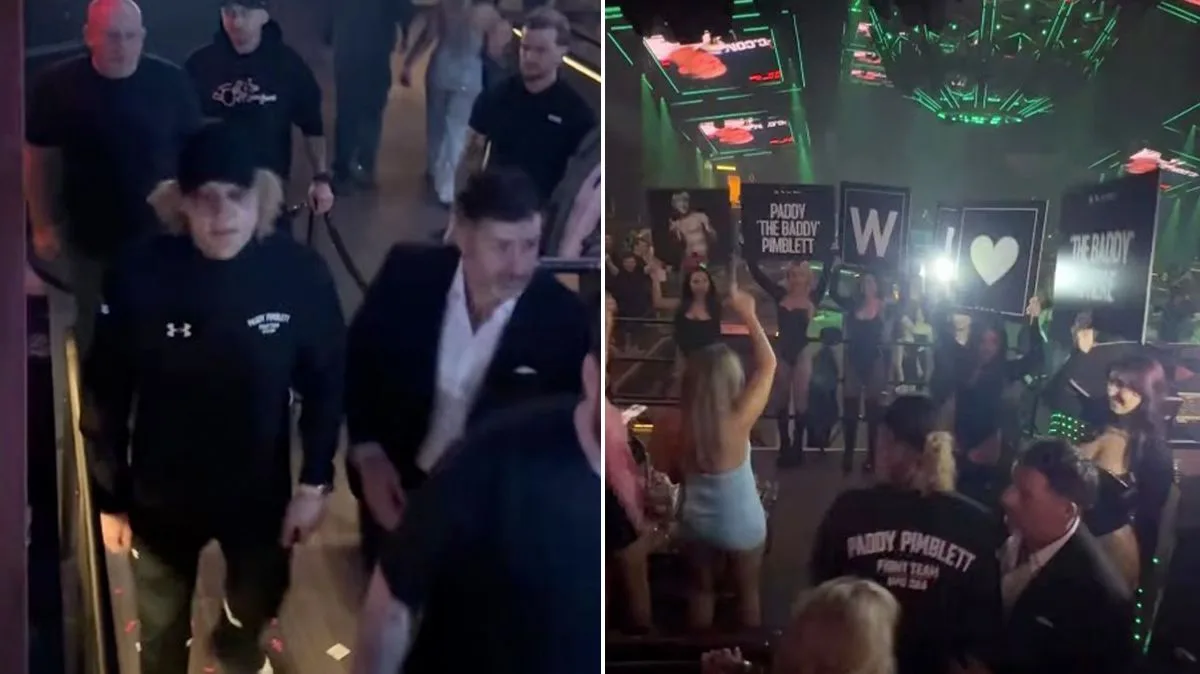 Paddy Pimblett Parties with Black Eyes After UFC Defeat
