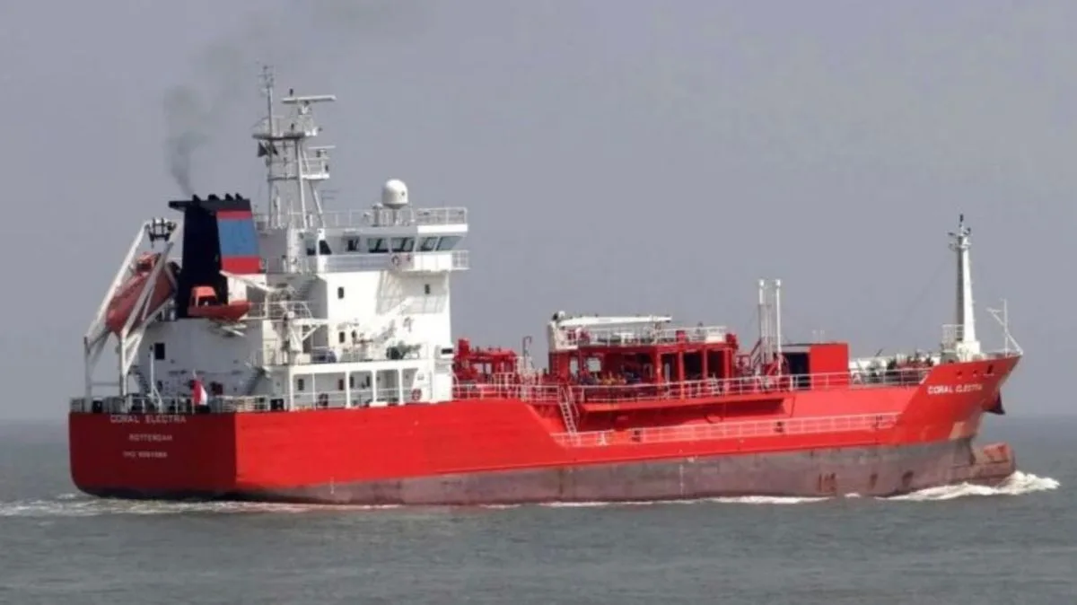 Pirates Kidnap 12 Crew Members from European Tanker Off Equatorial Guinea
