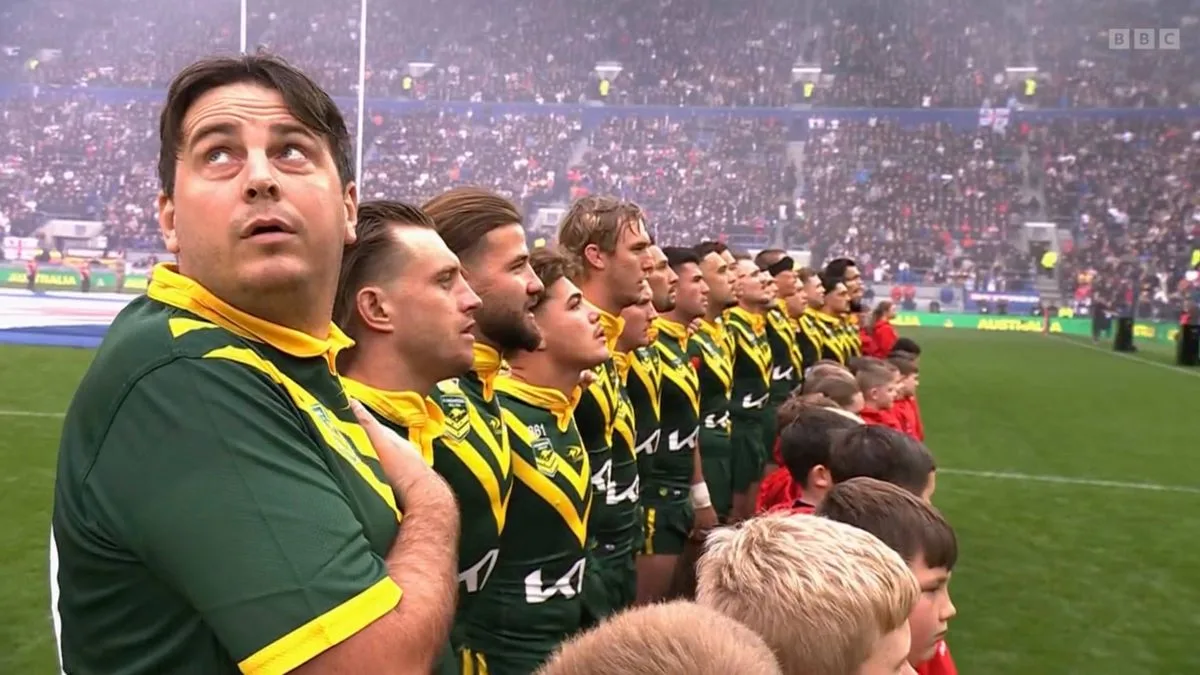 Pitch Invader Removed Before England-Australia Rugby League Test