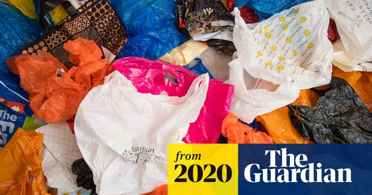Plastic Bag Sales in England Drop 95% Since 5p Charge Introduced