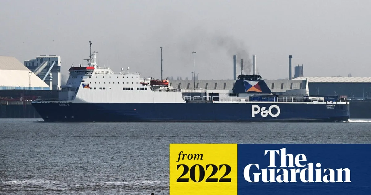 P&O Ferries Boss Admits Breaking Law in Mass Sackings
