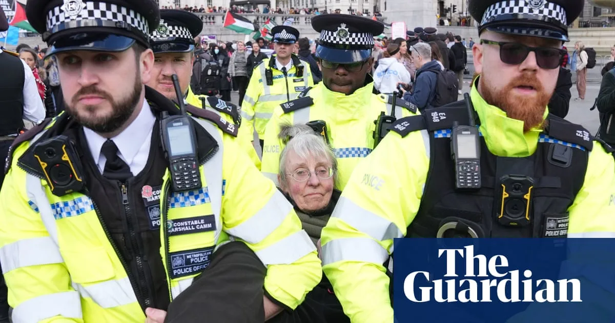 Over 500 Arrested at Palestine Action Protest in London