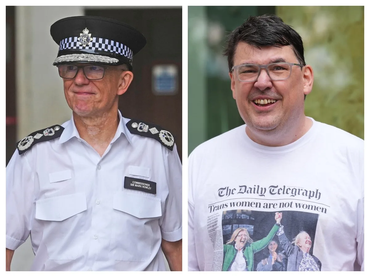 Met Chief Says Police in 'Impossible Position' Over Graham Linehan Arrest