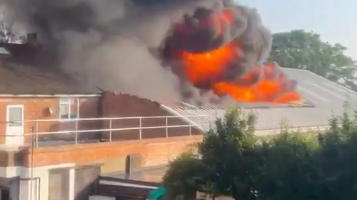 Police Reassure Golders Green After Supermarket Fire