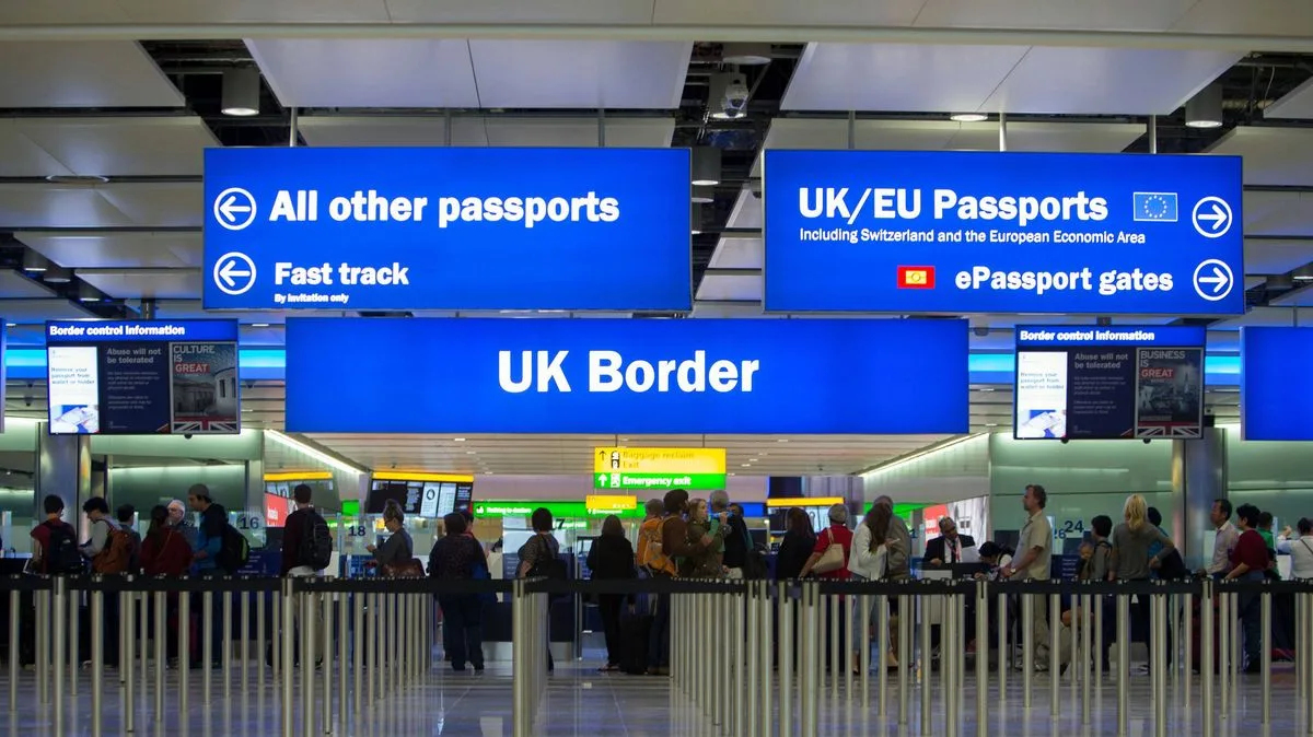 UK Government Issues Travel Alert for EU Countries Ahead of New Border System