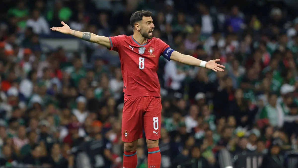 Portuguese Media React to Bruno Fernandes' Powerless Display in Mexico Draw