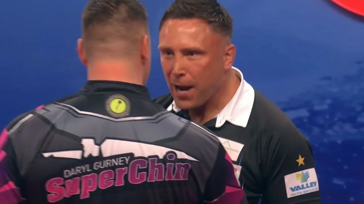 Price and Gurney Clash in Heated World Matchplay Encounter