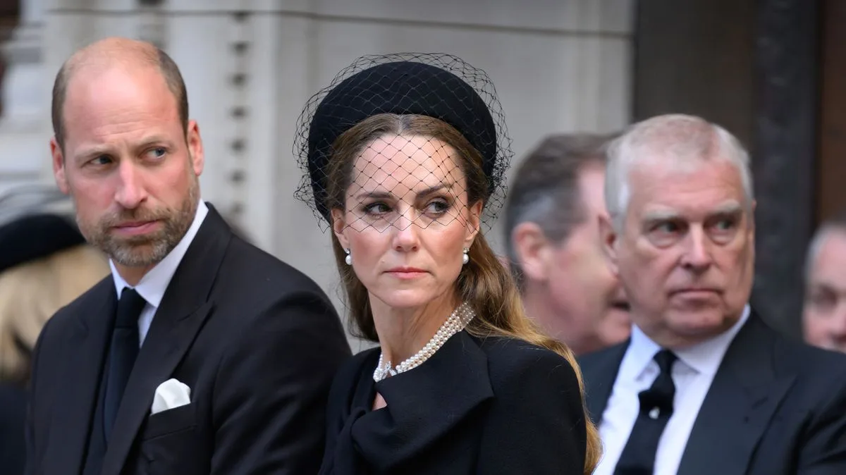 Prince William 'Furious' with Prince Andrew Over Funeral Appearance