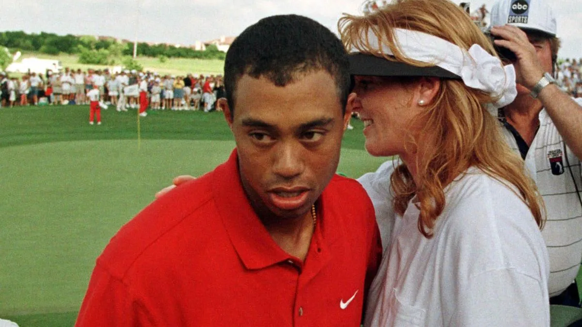 Sarah Ferguson Flew 1,500 Miles to Date Tiger Woods, Book Claims