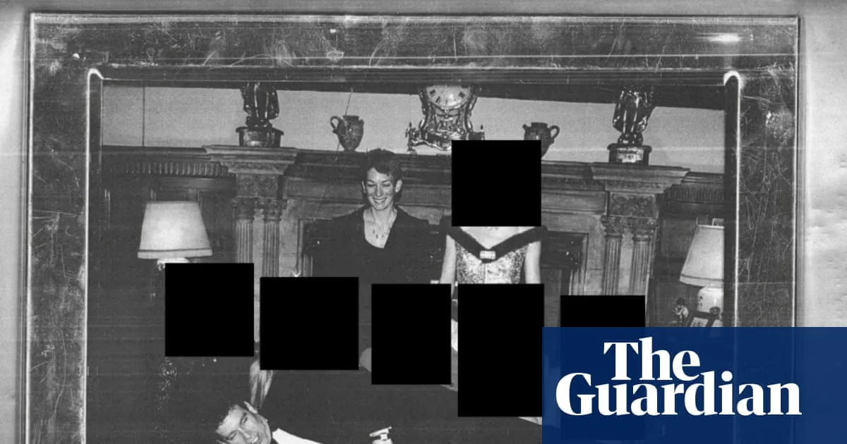 Prince Andrew in Epstein's Birthday Album Photos