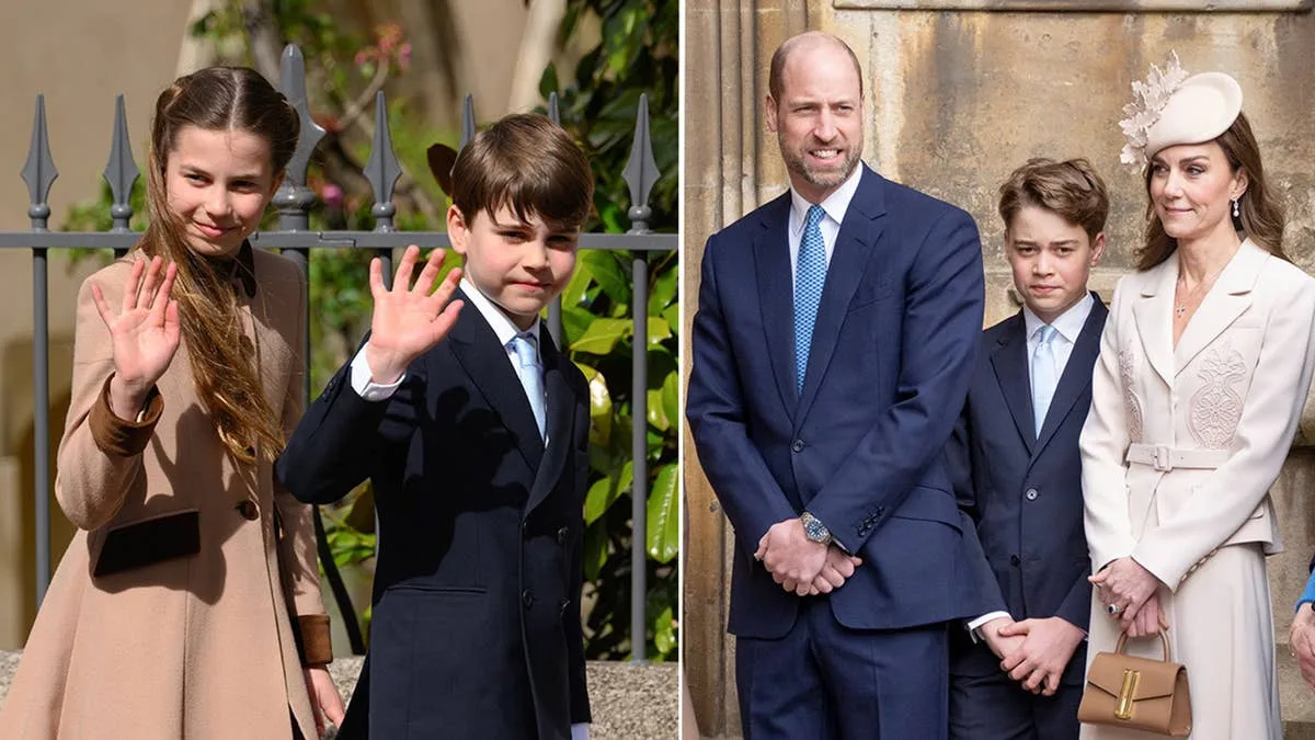 Prince George's Height Stuns at Easter Service