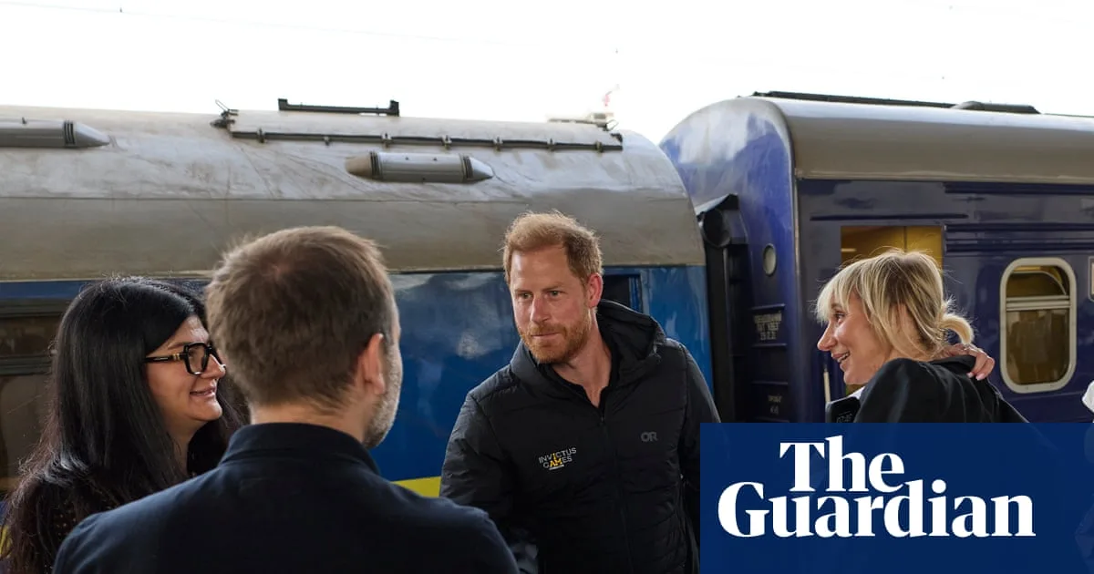 Prince Harry Makes Surprise Visit to Kyiv, Pledges Support for War-Wounded