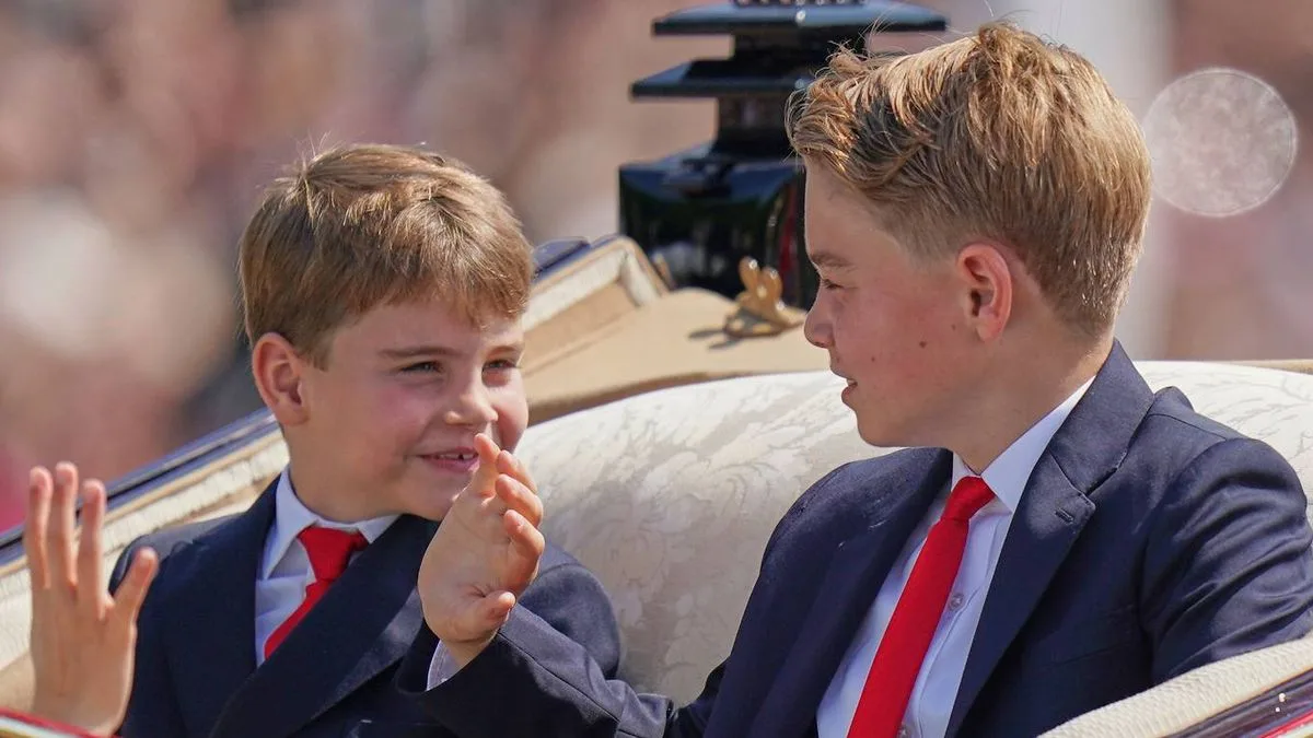 Prince Louis's Sweet Question to George During Trooping the Colour Revealed