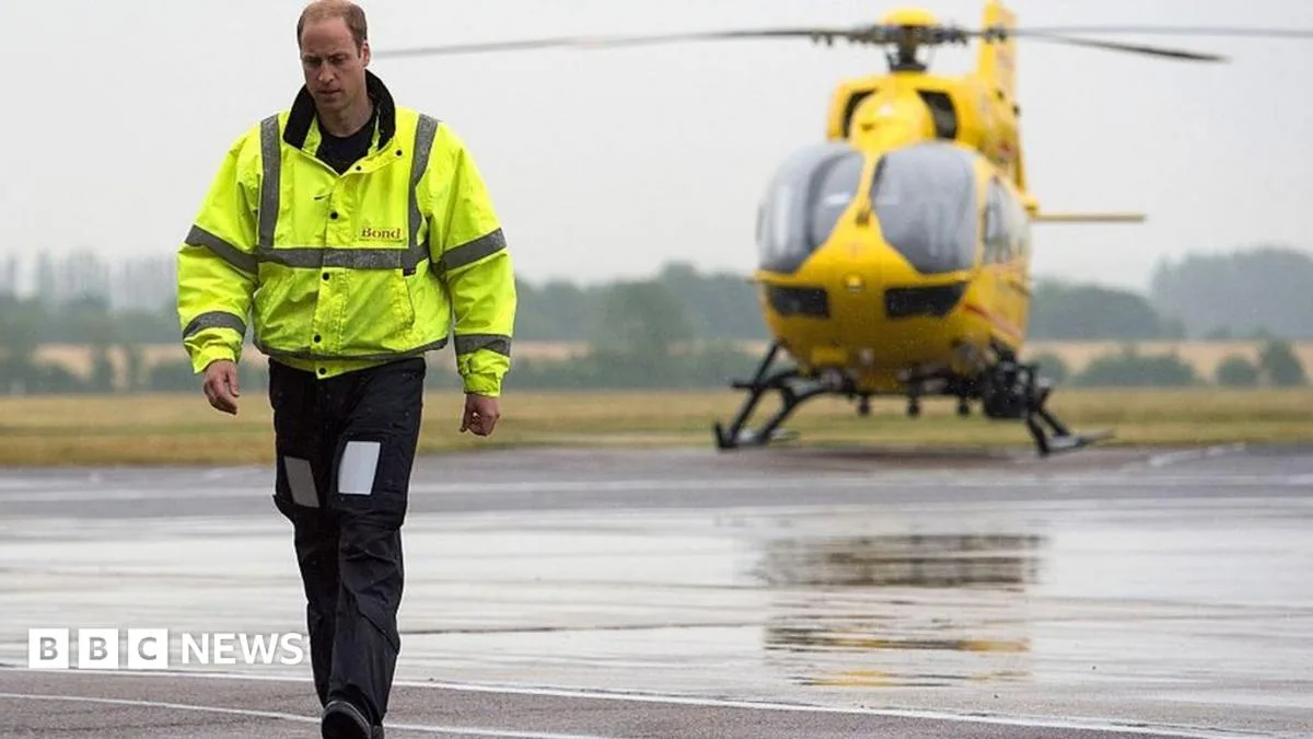 Prince William Reveals Emotional Toll of Air Ambulance Work