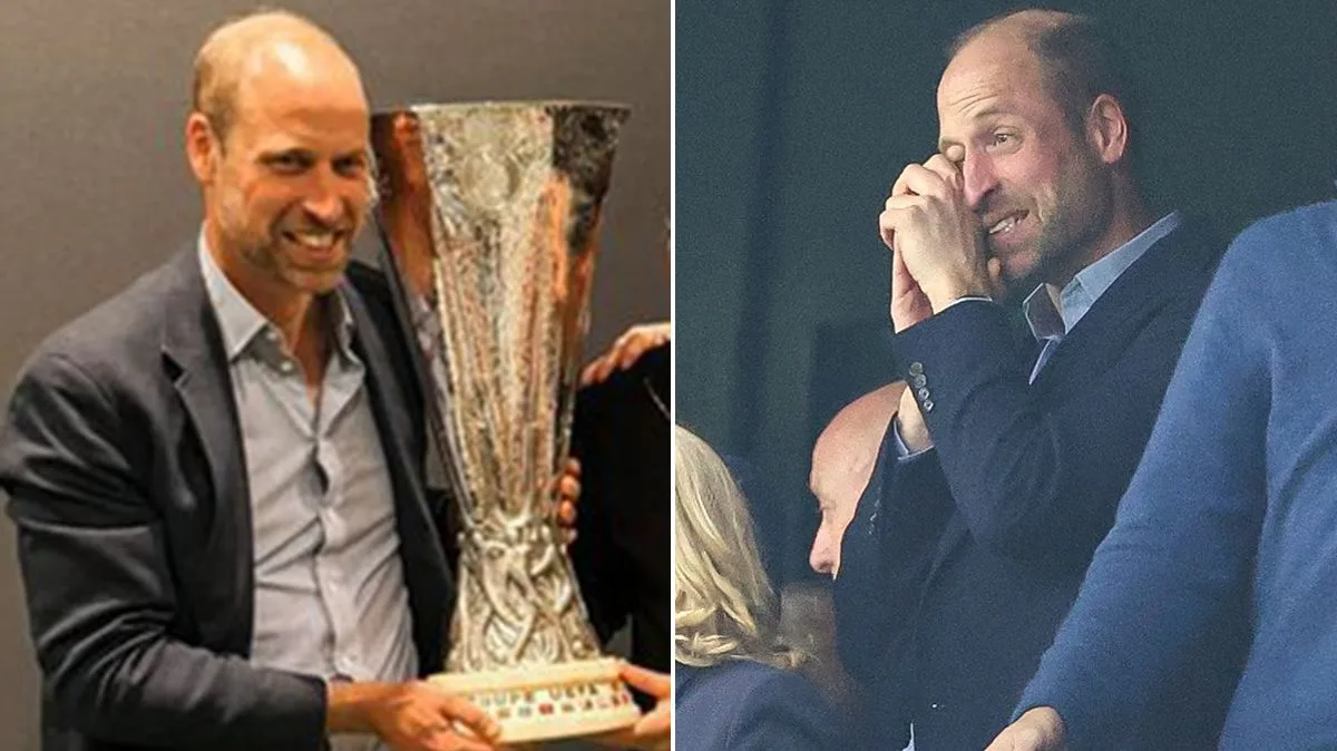 Prince William Joins Aston Villa's Europa League Celebrations with Beers and Tears of Joy