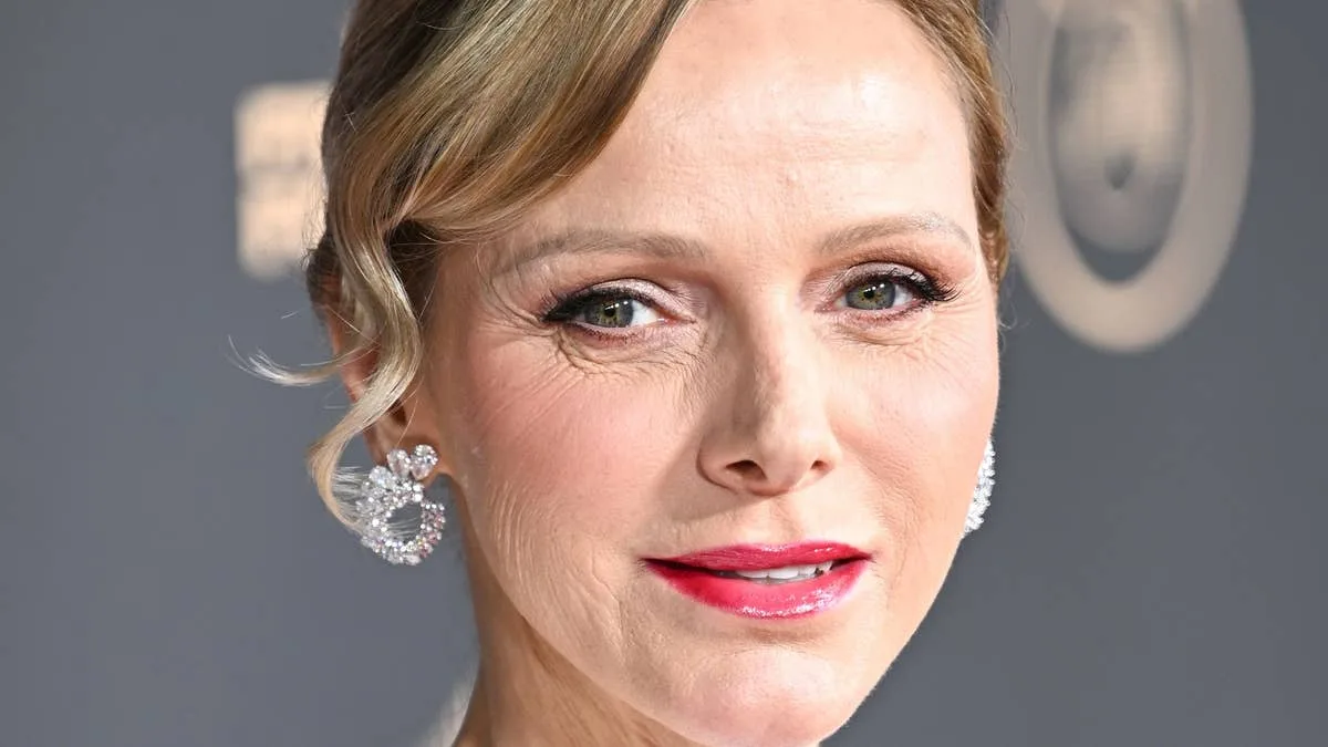 Princess Charlene Stuns in Backless Elie Saab Gown at Ballon d'Or