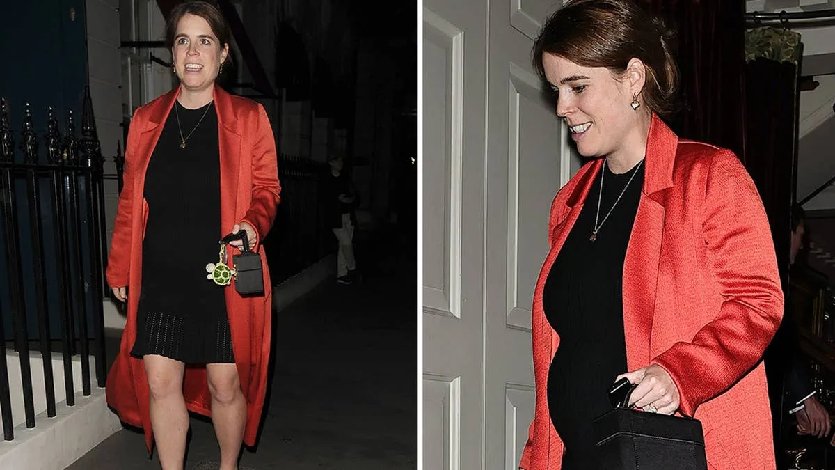 Princess Eugenie Shows Baby Bump at Mayfair Club